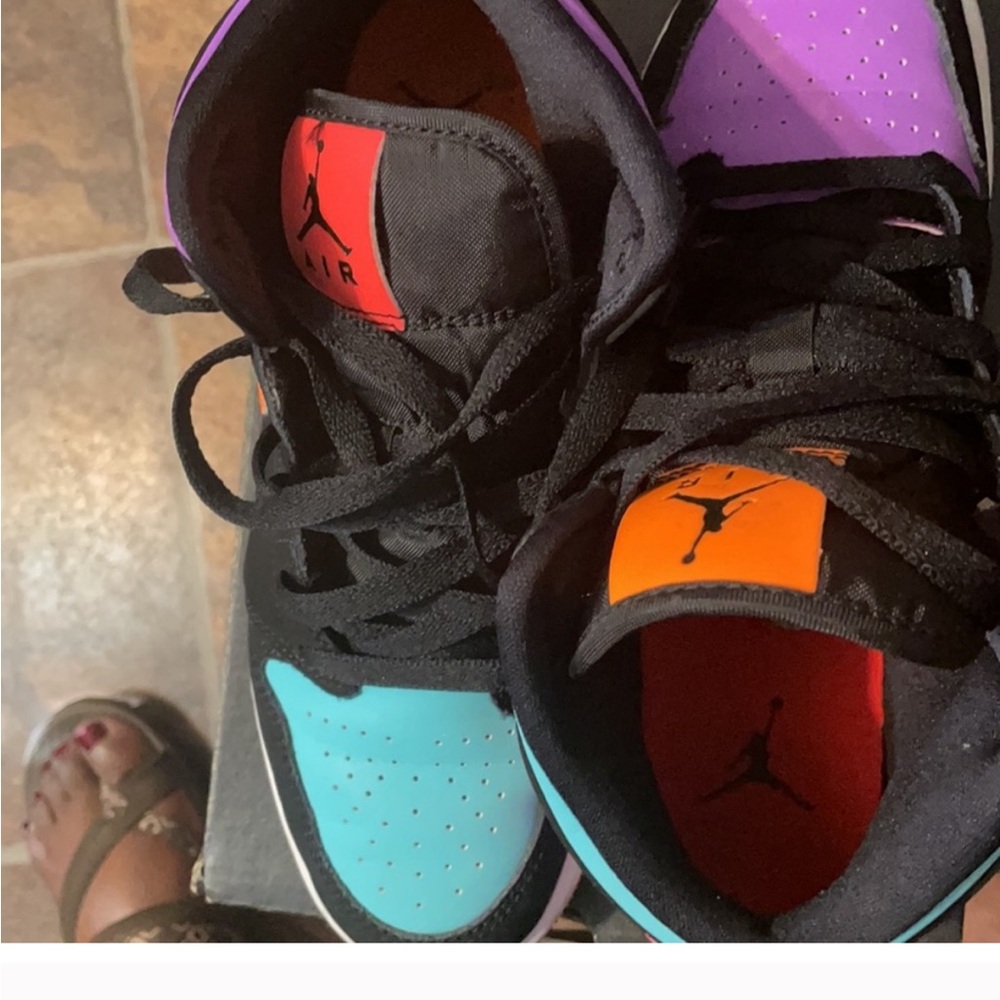 Nike Kids Sneakers - Turquoise, Violet, Orange